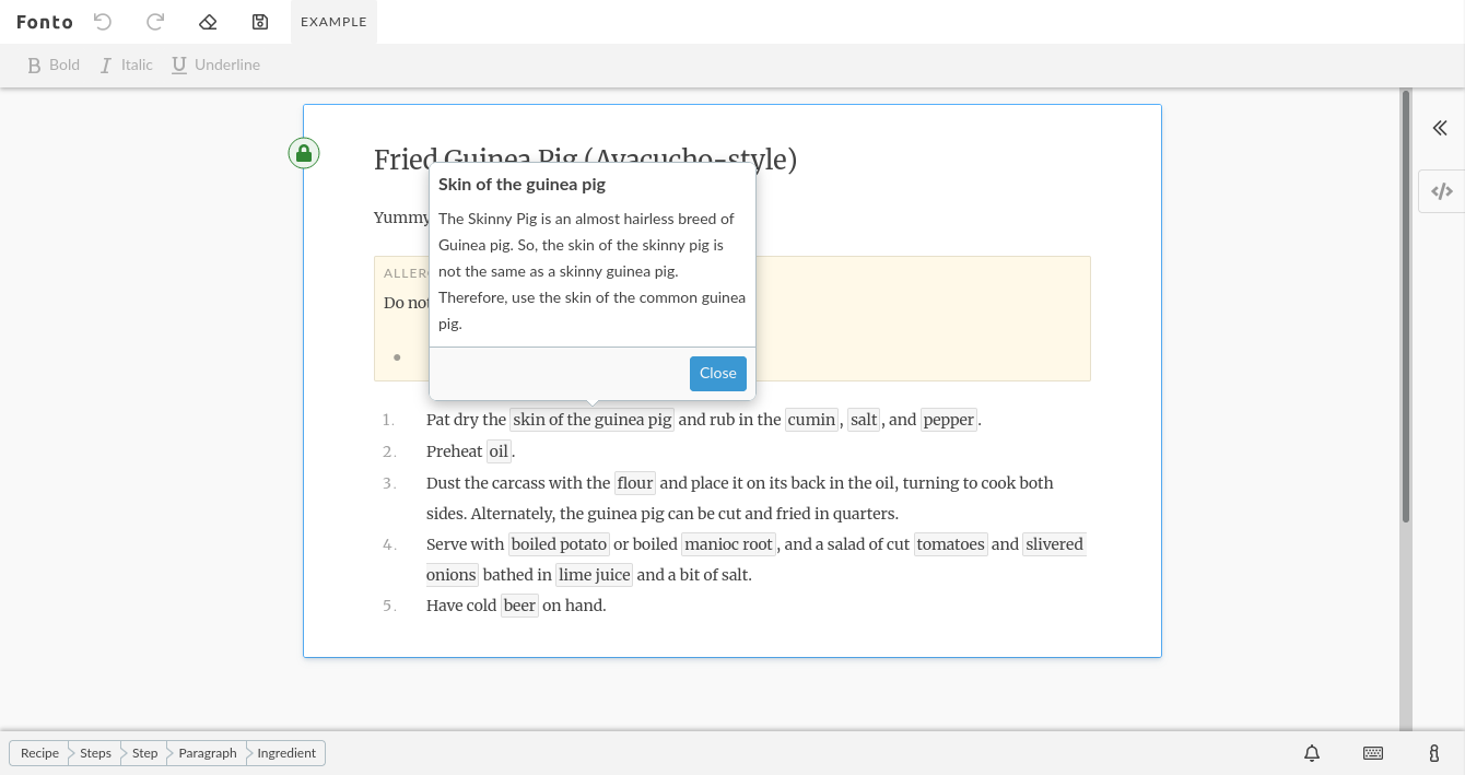 Fonto developer documentation